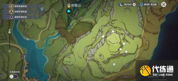 原神柯莱突破材料采集攻略 柯莱突破材料树王圣体菇采集路线图[多图]图片3