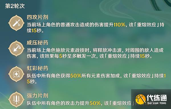 原神片剂深研第四关攻略 片剂深研第四天要怎么过