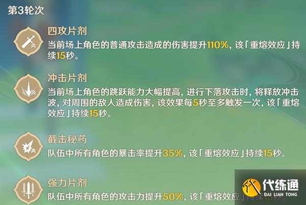 原神片剂深研第四关攻略 片剂深研第四天要怎么过