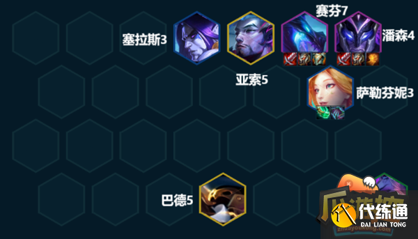 金铲铲之战隐秘之海幽影潘森怎么玩
