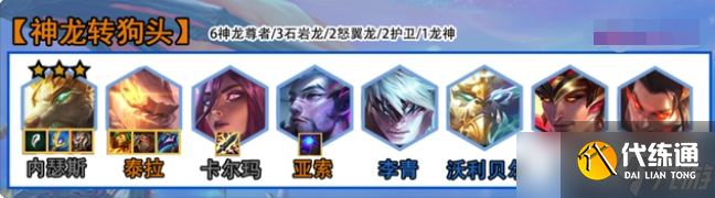 《金铲铲之战》神龙狗头阵容搭配攻略