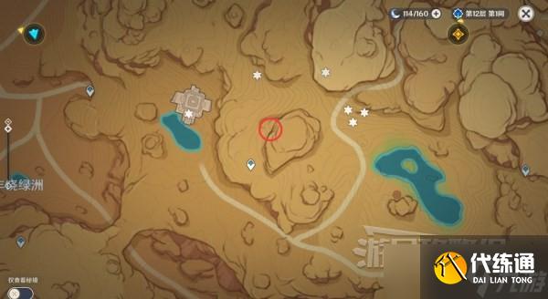 《原神》元能尖碑位置及圣章石收集攻略 3.1沙漠圣章石在哪？