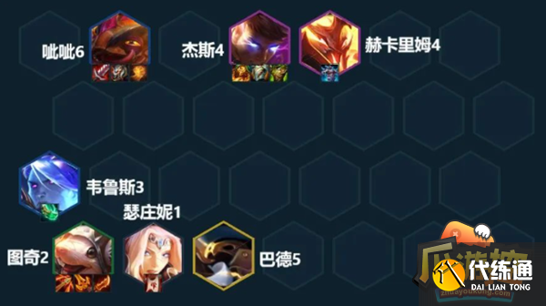 云顶之弈s7.5冒险老鼠阵容怎么搭配