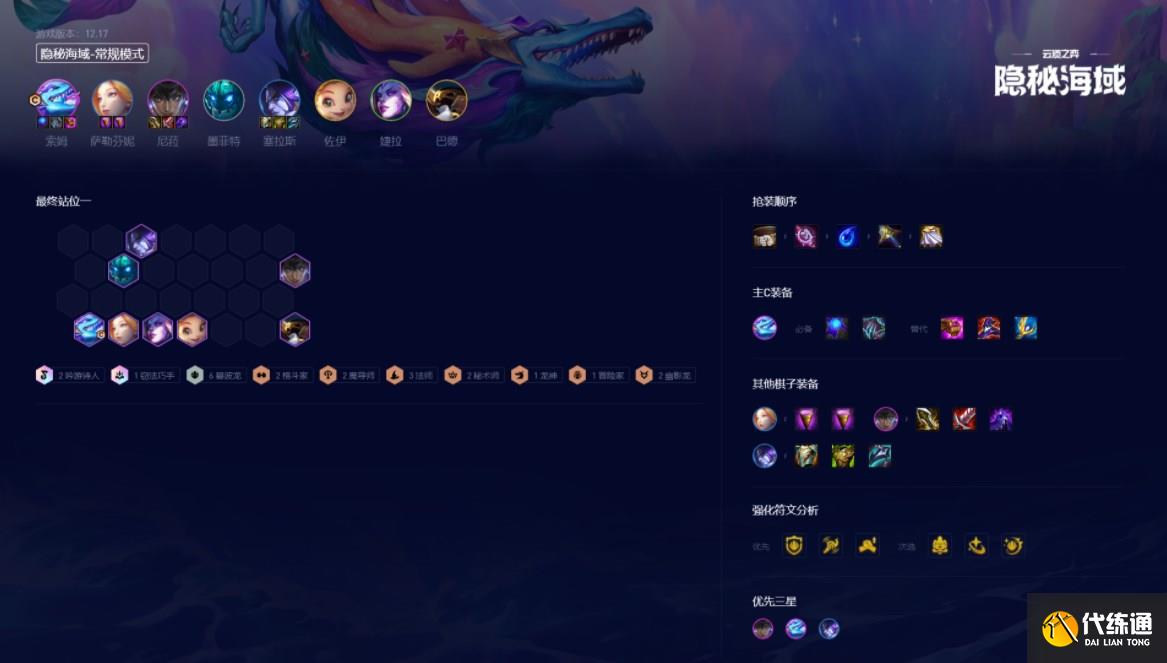 云顶之弈12.19最强阵容推荐 2022年10月上分阵容搭配攻略[多图]图片3