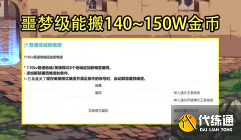 dnf搬砖2022收益图最新 dnf搬砖哪里最赚钱的图110版本推荐