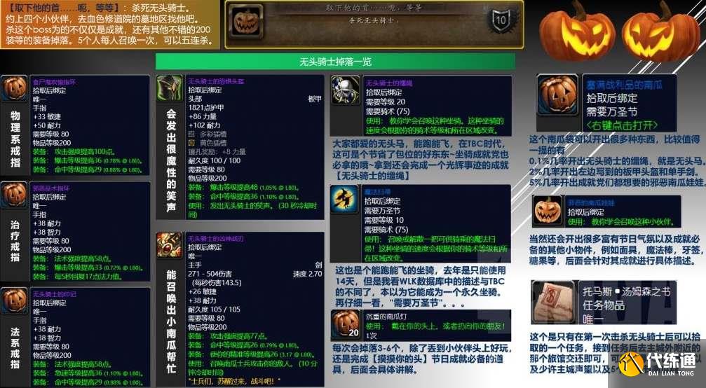 魔兽世界无头骑士掉落奖励是什么 怀旧服wlk无头骑士掉落物品一览[多图]图片2