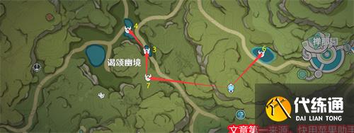 原神蕈兽哪里多 蕈兽速刷路线图