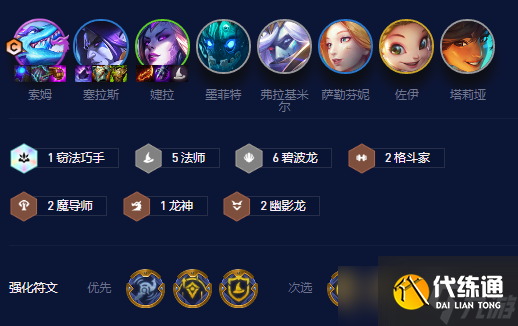 云顶之弈手游S7.5幽影斗士婕拉阵容介绍