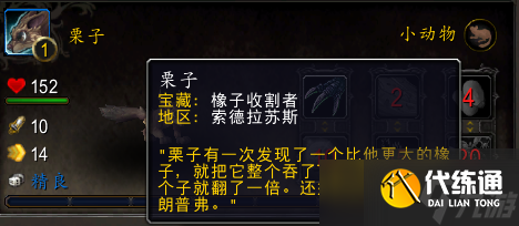 魔兽世界10.0栗子宠物获得攻略 栗子如何获得?