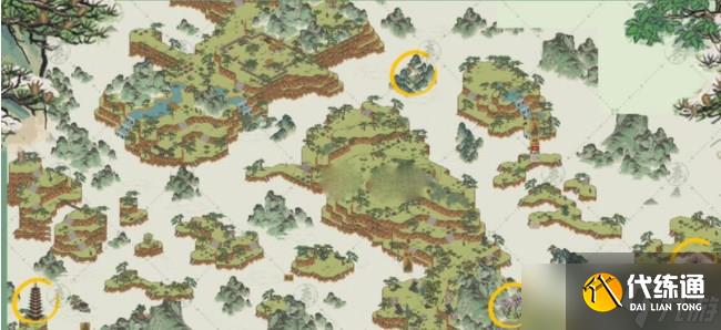 江南百景图徽州探险黄山云海攻略 徽州探险黄山云海连线通关路线图分享