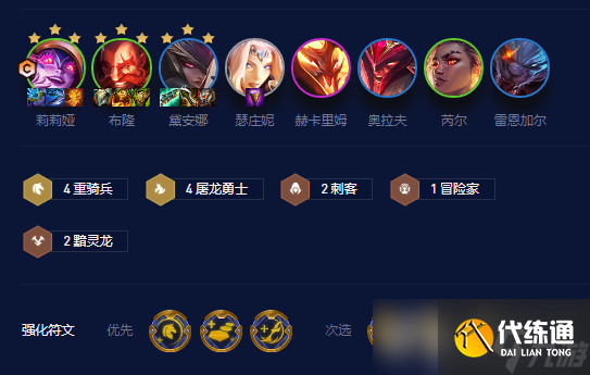 云顶之弈屠龙黯灵莉莉娅玩法攻略