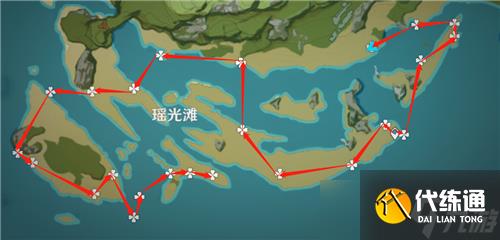 《原神》星螺最全最快采集路线一览2022