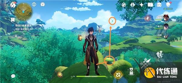 原神匿于林间的未来星位置一览