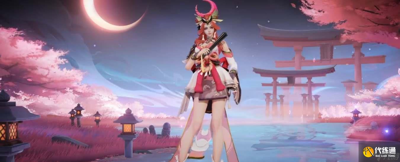 《王者荣耀》绯月行皮肤特效介绍