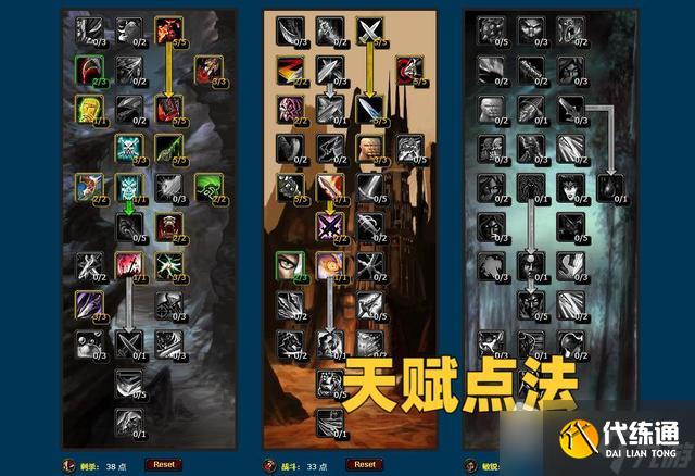 《魔兽世界怀旧服》wlk潜行者aoe天赋加点推荐