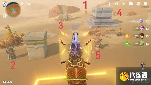 《原神》千柱的花园通关攻略 千柱的花园怎么开？