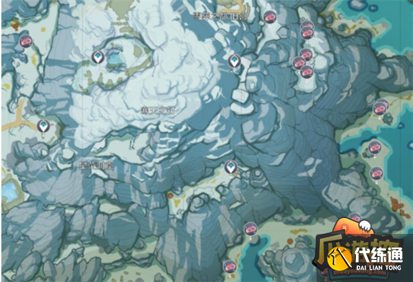 原神冷鲜肉采集路线图一览3.png