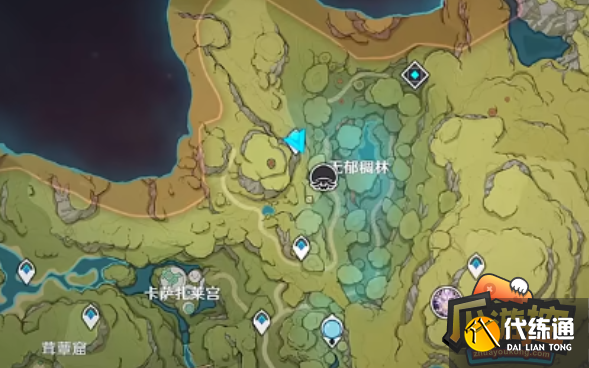 原神草蕈兽位置 原神草蕈兽位置