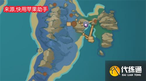原神天云草实怎么快速采集 天云草实快速采集路线图