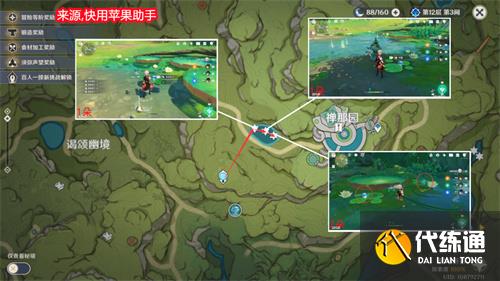 原神月莲位置在哪 月莲快速采集路线一览