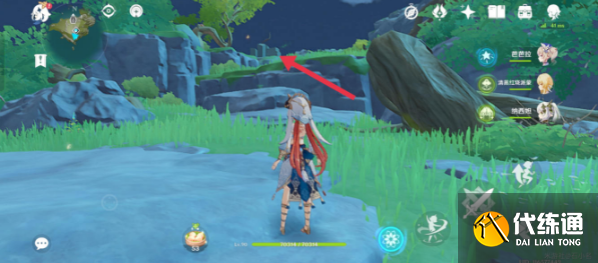 原神画外旅照食岩录云篇在哪