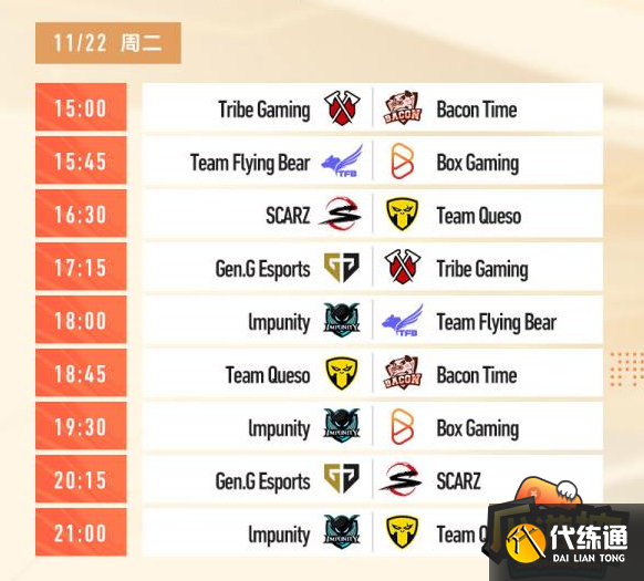 王者荣耀世冠赛赛程2022队伍