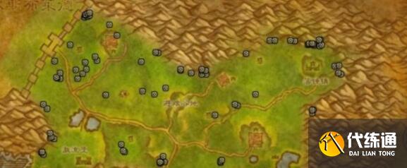 魔兽世界怀旧服金棘草刷新坐标一览 魔兽世界怀旧服金棘草刷新坐标一览