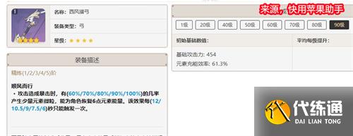 原神珐露珊带什么四星武器 珐露珊四星武器排行