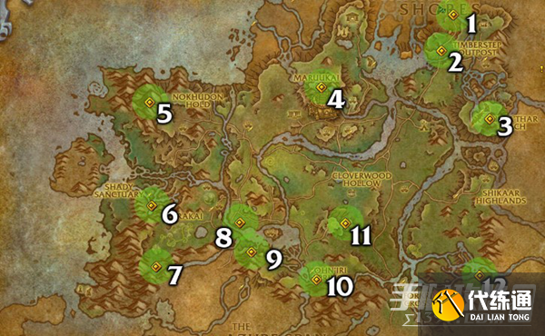 魔兽世界10.0全巨龙魔符收集攻略