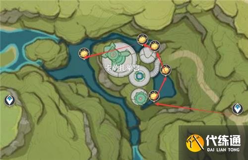 原神月莲位置图 须弥月莲在哪里采集