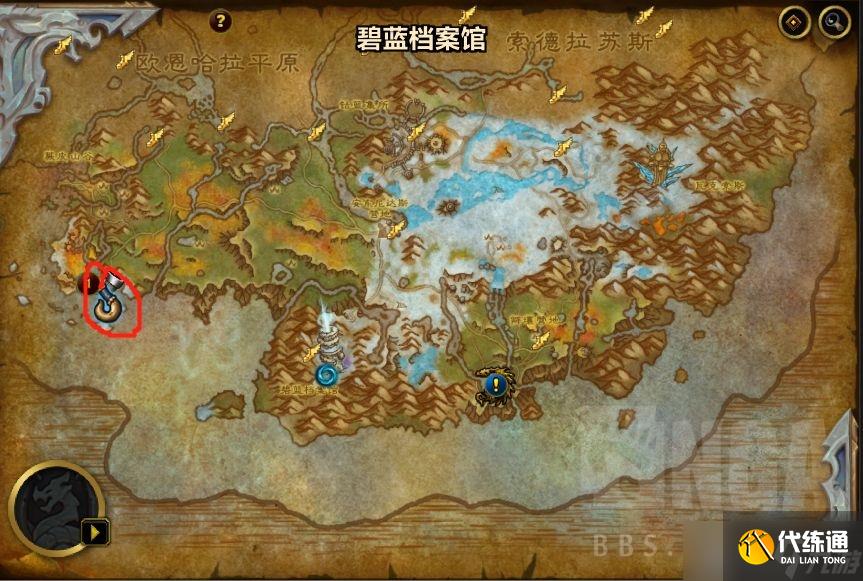 魔兽世界10.0木桩在哪里?木桩位置坐标图