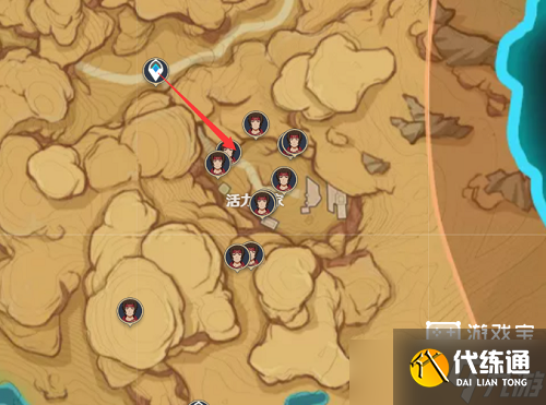 《原神》红绸路线图攻略