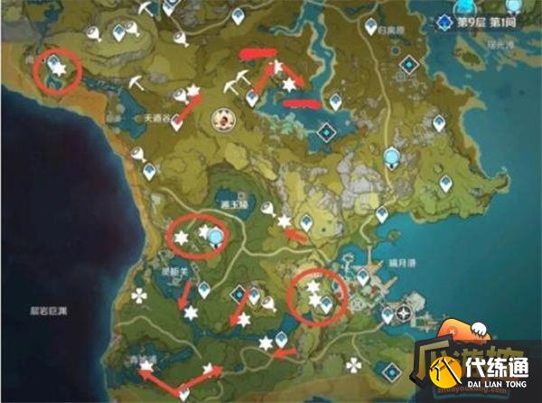 原神魔晶矿采集路线图一览5.jpg