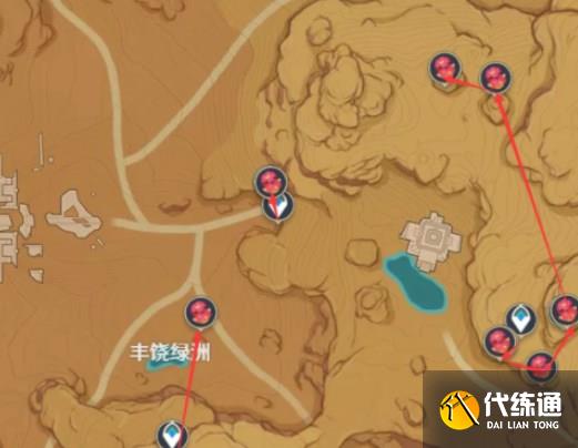 原神赤念果位置大全 赤念果采集路线分布图[多图]图片7