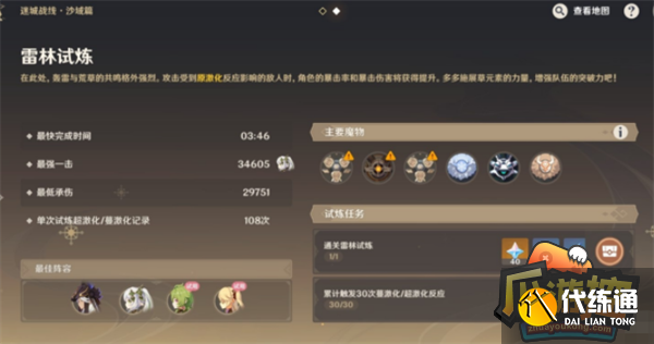 原神迷城战线雷林试炼攻略.png 原神迷城战线雷林试炼攻略.png