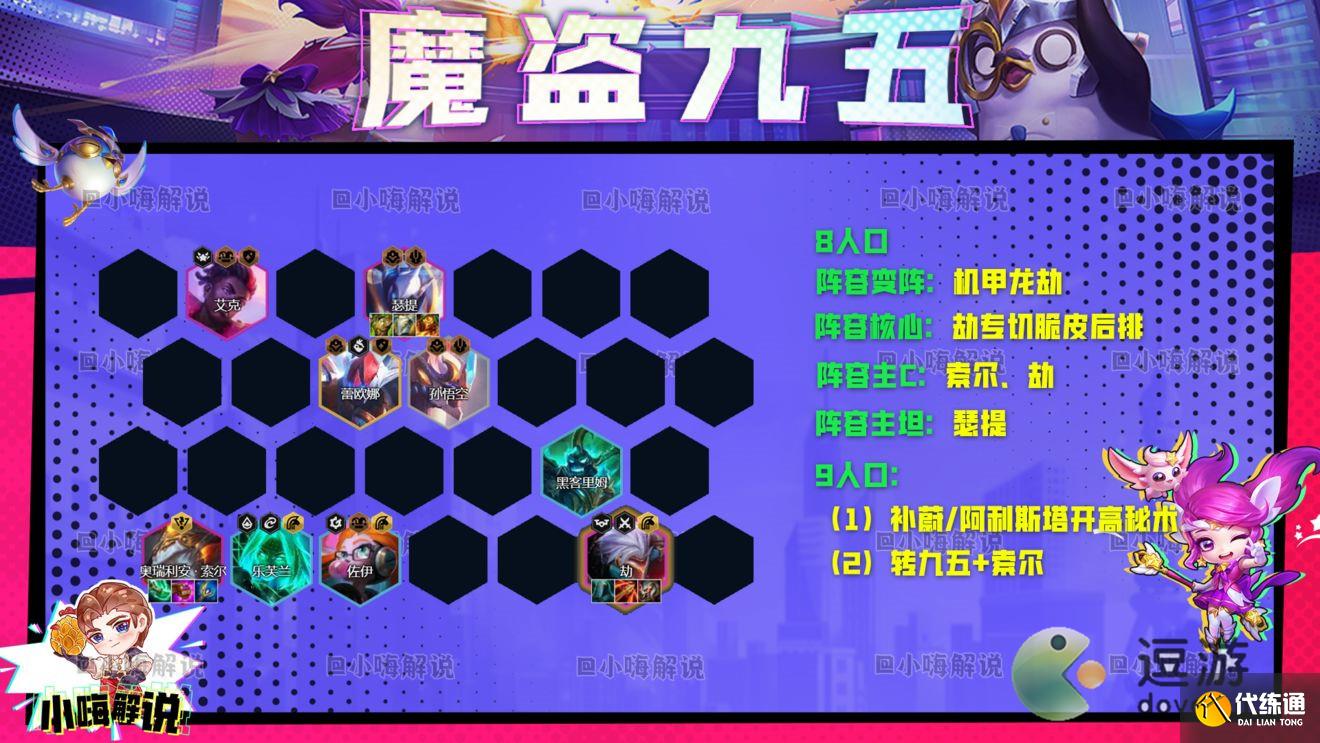 金铲铲之战地下魔盗团阵容玩法攻略