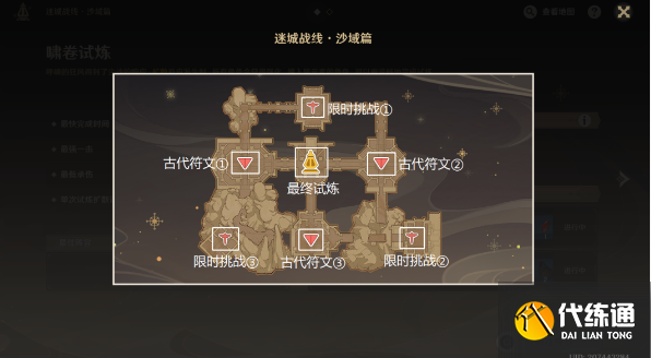原神迷城战线沙域篇第三天鏖战试炼攻略