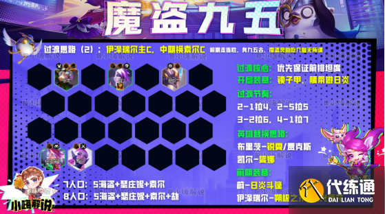 云顶之弈s8魔盗九五阵容推荐 魔盗九五阵容装备搭配攻略[多图]图片4