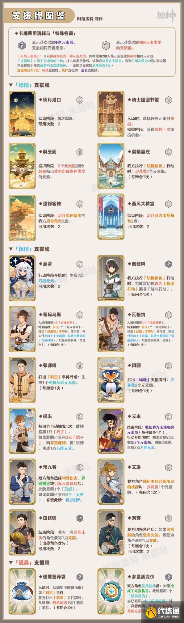 原神七圣召唤行动牌是什么 七圣召唤行动牌效果图鉴一览[多图]图片5