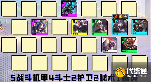 云顶之弈s8机甲贾克斯阵容搭配