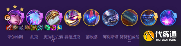 云顶之弈s8怪兽阵容怎么搭配