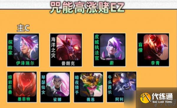 金铲铲之战s8咒能高涨伊泽瑞尔玩法推荐