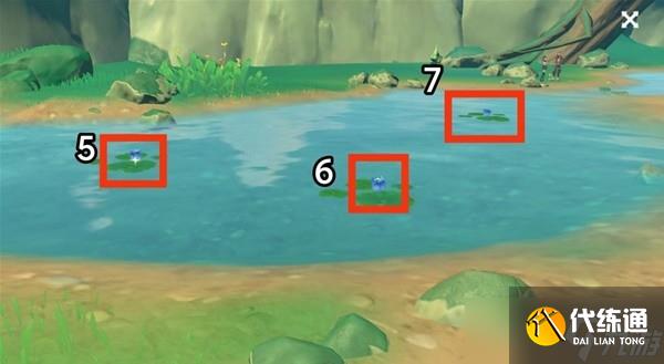 《原神》3.3版莱依拉突破材料月莲采集路线