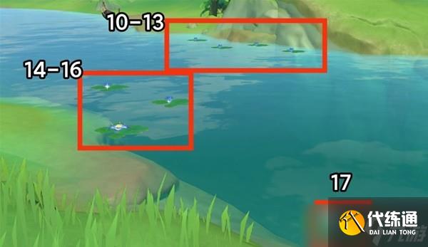 《原神》3.3版莱依拉突破材料月莲采集路线