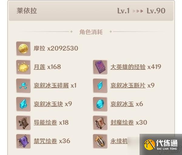 《原神》3.3版莱依拉突破材料月莲采集路线