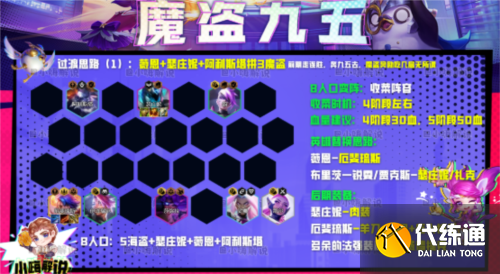 金铲铲之战魔盗九五怎么玩2