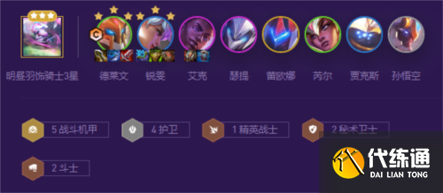 金铲铲之战 战斗机甲德莱文怎么玩1