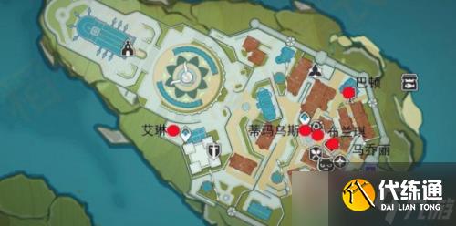 《原神》七圣召唤大世界牌手位置攻略