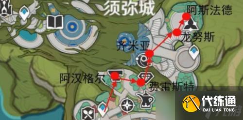 《原神》七圣召唤大世界牌手位置攻略