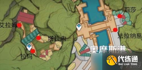 《原神》七圣召唤大世界牌手位置攻略